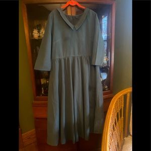 Dark Green Cotton Dress I excellent condition